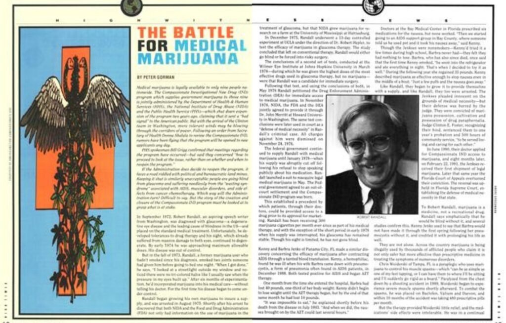 THE BATTLE FOR MEDICAL MARIJUANA (1994)